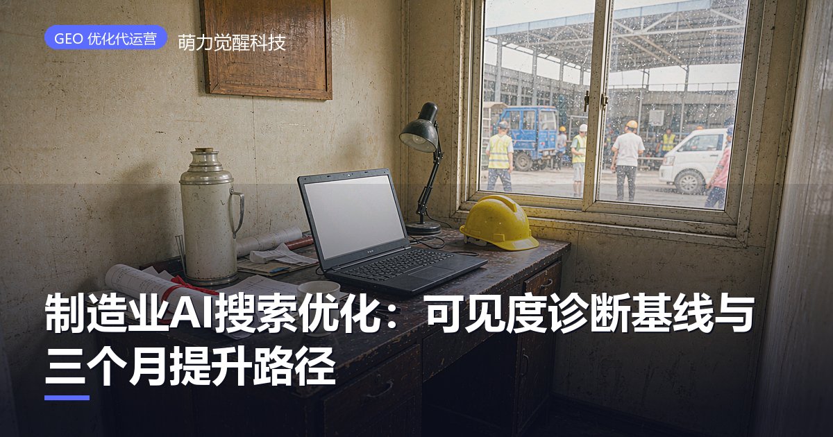 制造业AI搜索优化：可见度诊断基线与三个月提升路径
