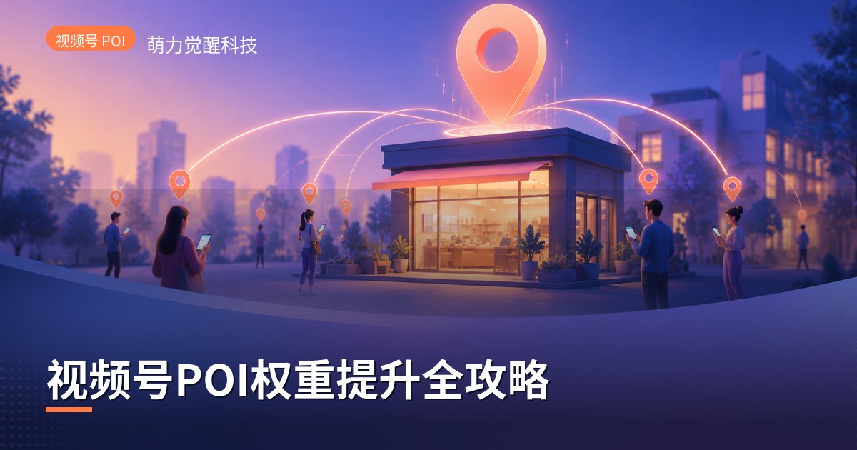 视频号POI权重提升全攻略