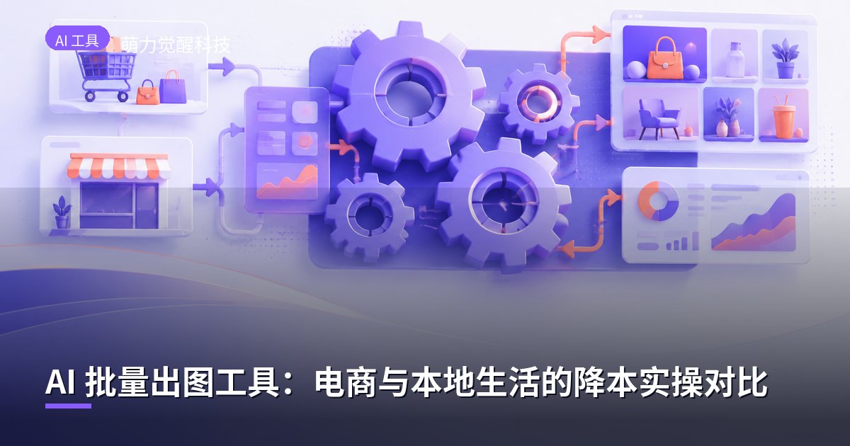 AI 批量出图工具：电商与本地生活的降本实操对比