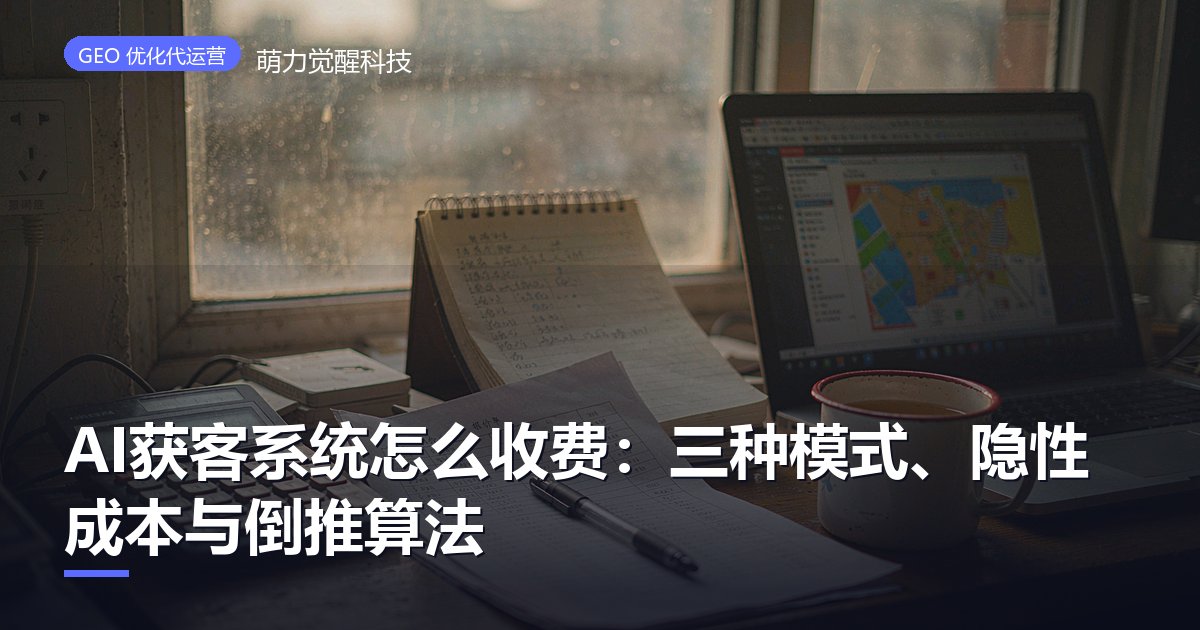 AI获客系统怎么收费：三种模式、隐性成本与倒推算法